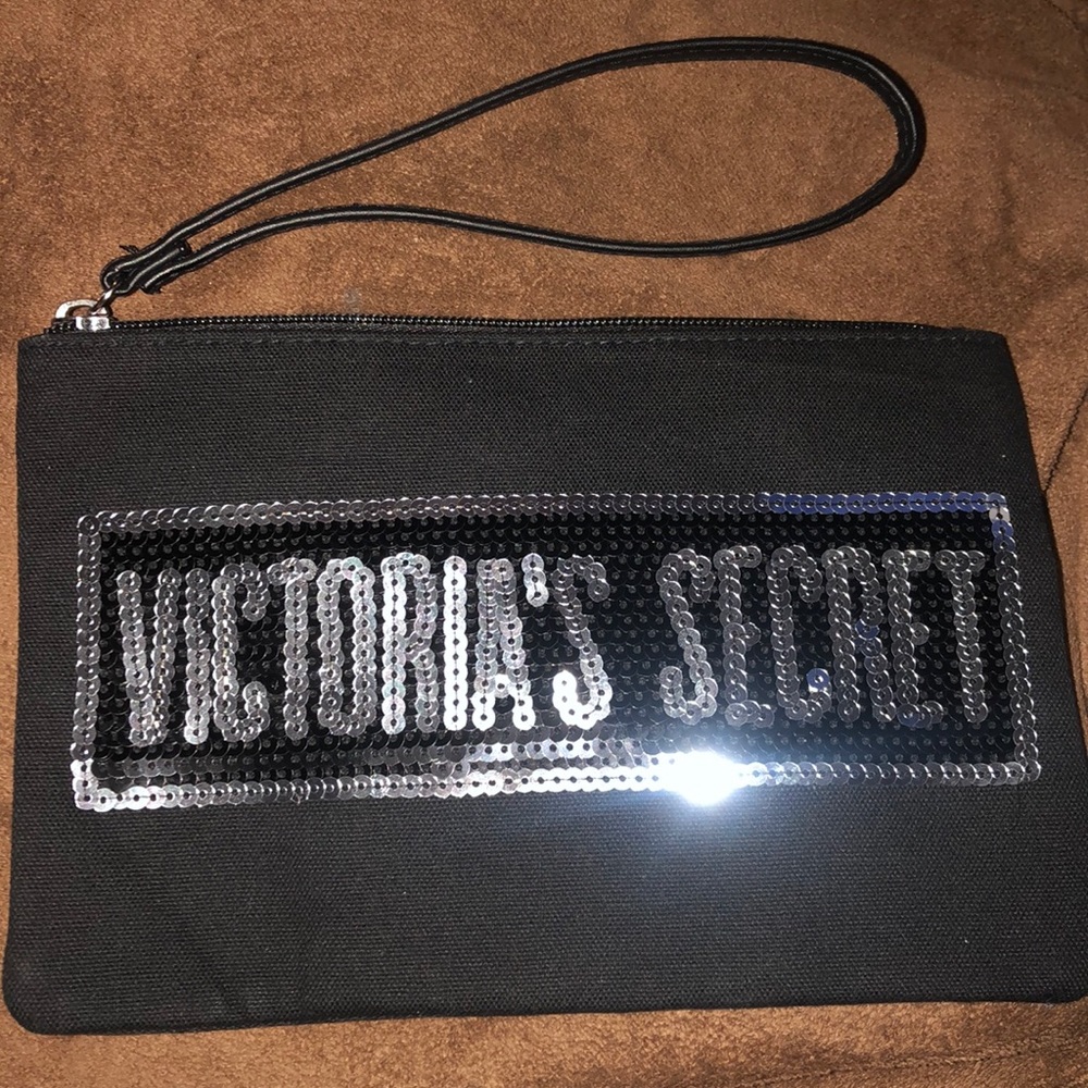 Victoria’s Secret pouch.